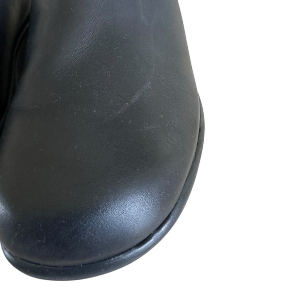STEGMAN BLACK LEATHER CLOGS SIZE 5 - Picture 13 of 13